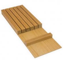 Hafele 556.91.440 - Fineline Knife Block Wh Oak 424X138X26Mm