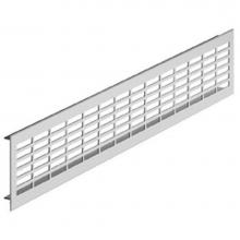 Hafele 575.04.917 - Vent Grill Alu Silver 480X80Mm
