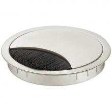 Hafele 631.31.004 - Grommet 2-Pc W/Brush Zi Sse 80 X 12Mm