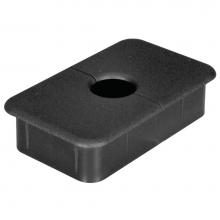 Hafele 631.37.303 - Cable Grommet Rect Pl Blk 89X54Mmx1