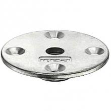 Hafele 634.15.071 - Threaded Plate Round Zinc M10 Threads