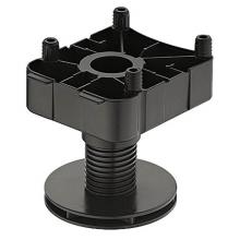 Hafele 637.80.320 - Base Lev Sq Plt Pl Blk Press Fit Flat