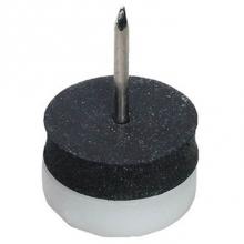 Hafele 650.04.202 - Furniture Glide Pl Rubber Wh 20Mm