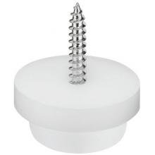 Hafele 650.19.724 - Furniture Glide Pl Wht/Nat 24Mm