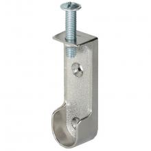 Hafele 803.32.721 - Oval Wardrobe Tube Supp. Zn Nip 15X30