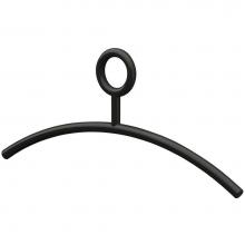 Hafele 804.57.190 - Coat Hanger W/Ring 15Mm Black