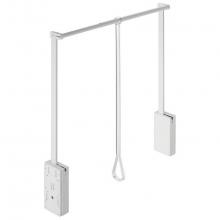 Hafele 805.25.701 - Wardrobe Lift White 10Kg 750-1100Mm