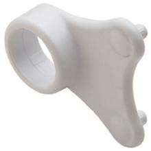 Hafele 805.87.997 - Synergy Shoe Rail Bracket Pl White