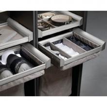 Hafele 807.77.412 - Engage Divided Drwr 24''Orb Frm Beach Fab