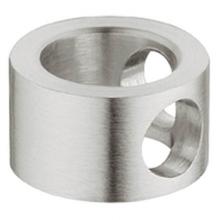 Hafele 812.27.840 - Gallery Rail 90D End Post Bearing Stst