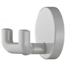 Hafele 842.62.297 - Wall Mtd Dbl Hook Pa Lt Gray 50X43.5Mm