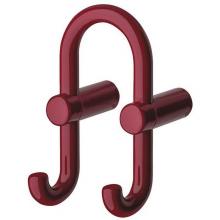Hafele 842.84.033 - Wall Mtd Dbl Hook Pa Red 165X87Mm