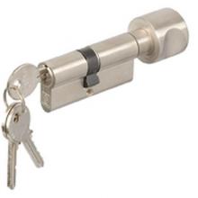 Hafele 916.91.100 - Profile Cyl W/Thumbtrn Kd 61Mm Brs Nip