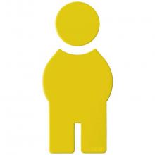 Hafele 987.05.018 - Symbol Man 150Mm Mustard Yel