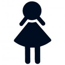 Hafele 987.05.190 - Symbol Woman 150Mm Bl