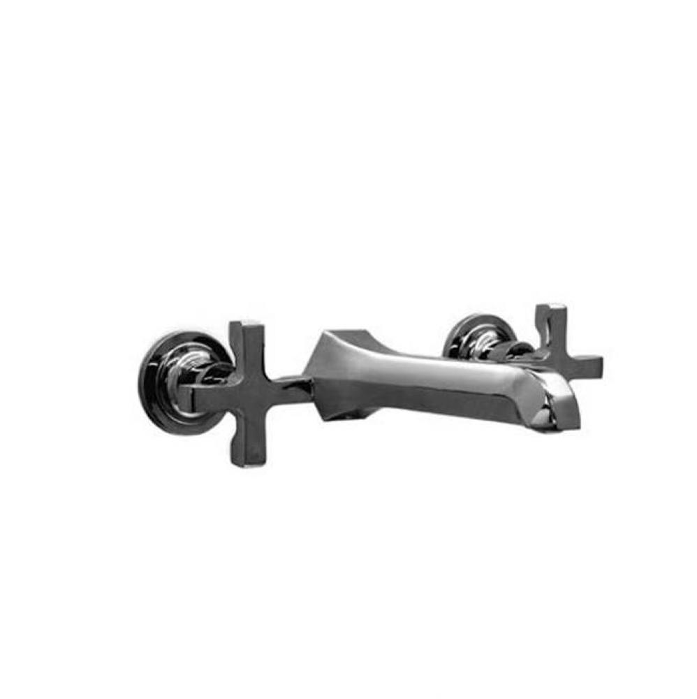 Chester Wall Mounted Widespread Lavatory Faucet.Drain Not