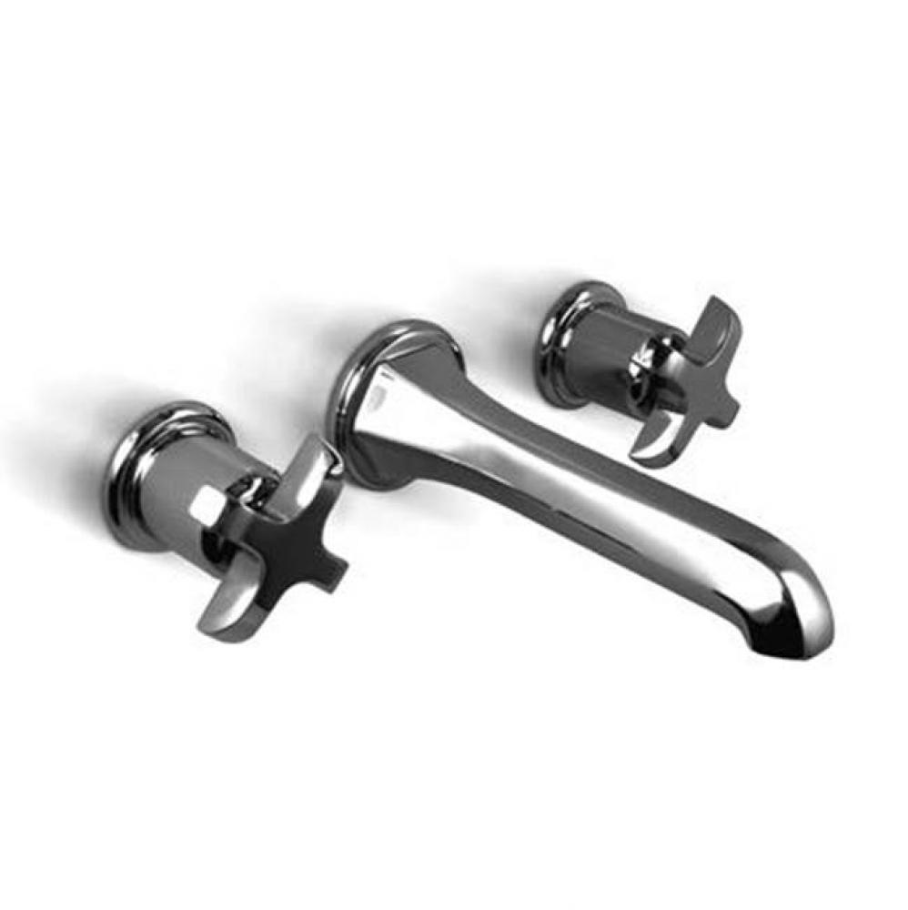 Bradford Wall Mounted Widespread Lavatory Faucet.Drain Not