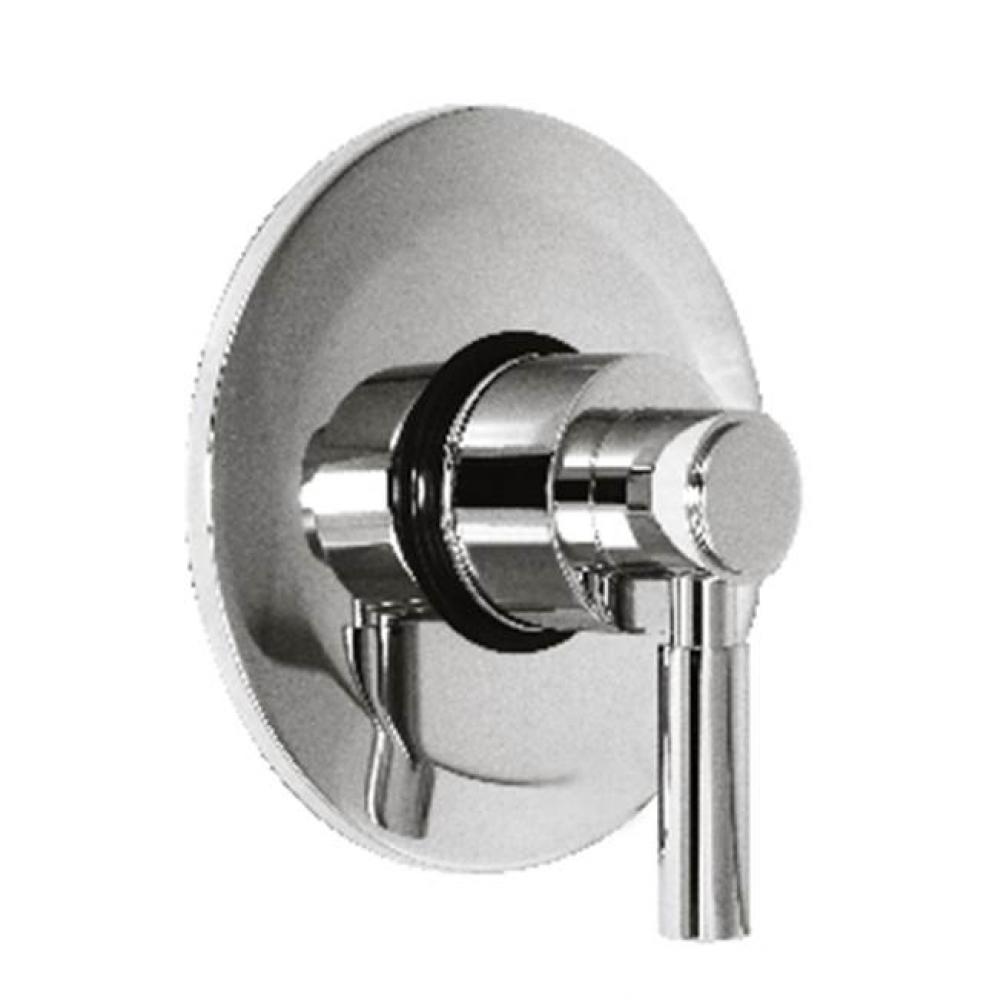 Toro - Thermostatic Trim With Dished Stamped Brass Plate And Single