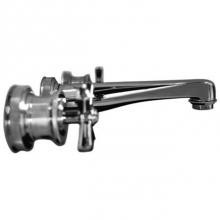 Harrington Brass Works 08-777T-08-026 - Windsor Wall Mounted Widespread Lavatory Faucet.Drain Not