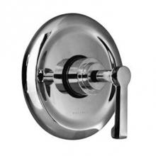 Harrington Brass Works 15-388N3T-15L-GRP2 - Chester - Thermostatic Trim With Dished Stamped Brass Plate And Single