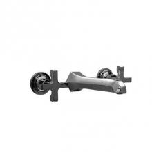 Harrington Brass Works 15-777T-15-026 - Chester Wall Mounted Widespread Lavatory Faucet.Drain Not