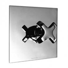 Harrington Brass Works 16-388N5T-16L-026 - Bradford Thermostatic Trim With Solid Brass Square Plate And Single