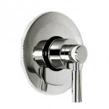 Harrington Brass Works 17-388N3T-17L-026 - Metro - Thermostatic Trim With Dished Stamped Brass Plate And Single