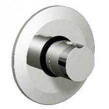 Harrington Brass Works 18-388N3T-18N-026 - Toro - Thermostatic Trim With Dished Stamped Brass Plate And Single