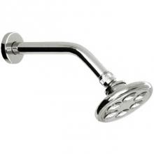 Harrington Brass Works 27-601-GR2 - Retro 4'' Shower Head With Dome
