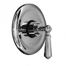 Harrington Brass Works 32-388N3T-56-GRP2 - Chelsea - Thermostatic Trim With Dished Stamped Brass Plate And Single