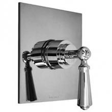Harrington Brass Works 32-388N5T-56-026 - Chelsea Thermostatic Trim With Solid Brass Square Plate And Single