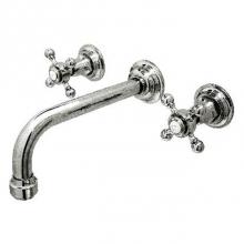 Harrington Brass Works 35-777T-20-026 - Monterey Wall Mounted Widespread Lavatory Faucet.Drain Not