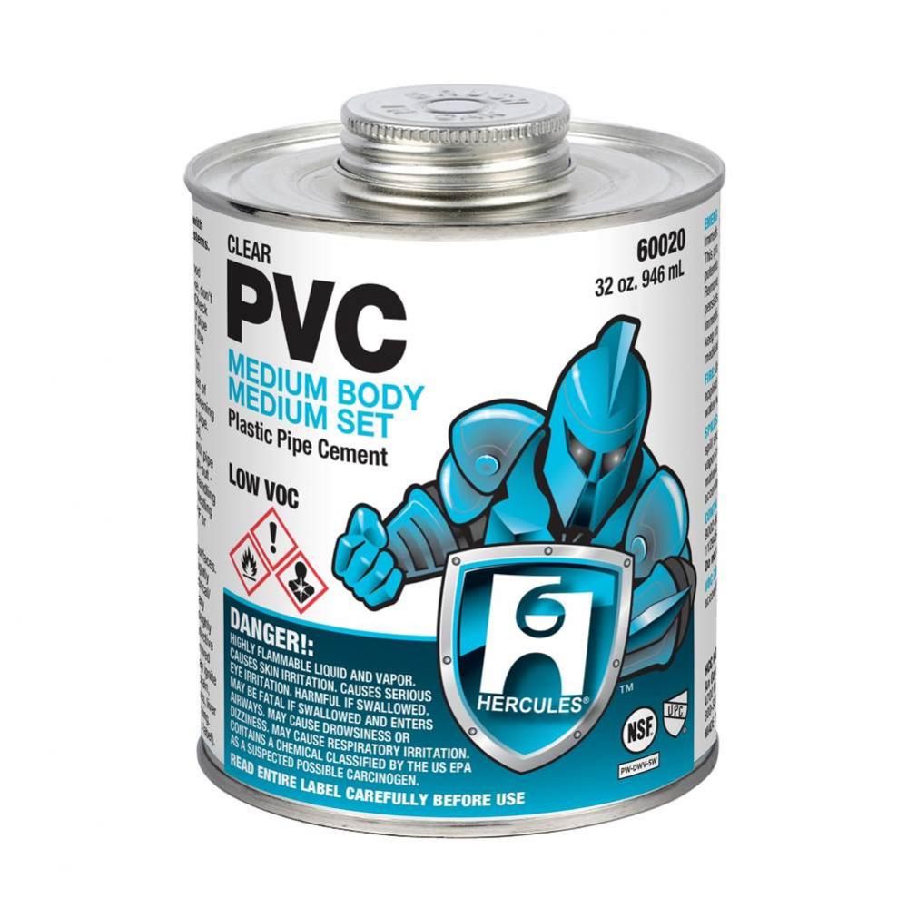 1 Qt Medium Body-Medium Set Pvc Cement