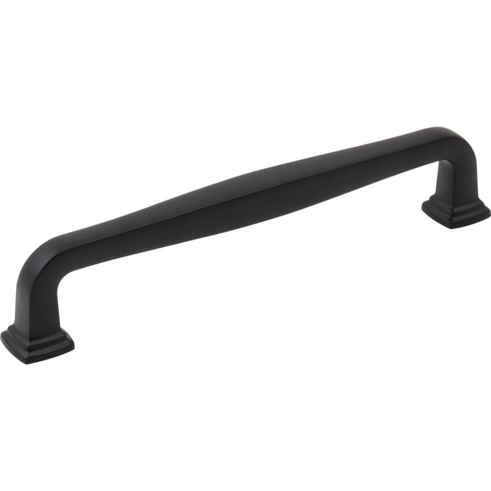 160 mm Center-to-Center Matte Black Fontana Cabinet Pull