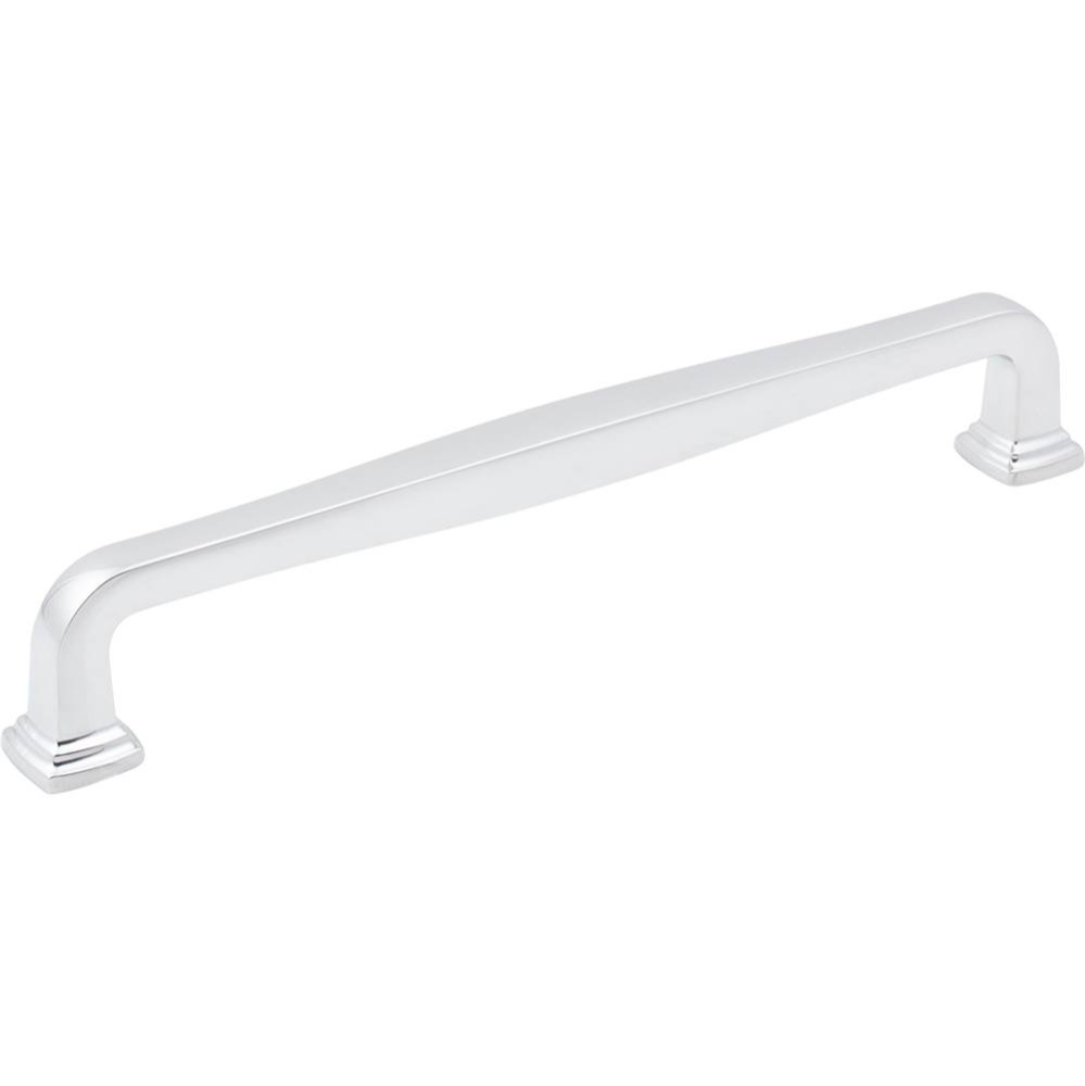 192 mm Center-to-Center Polished Chrome Fontana Cabinet Pull