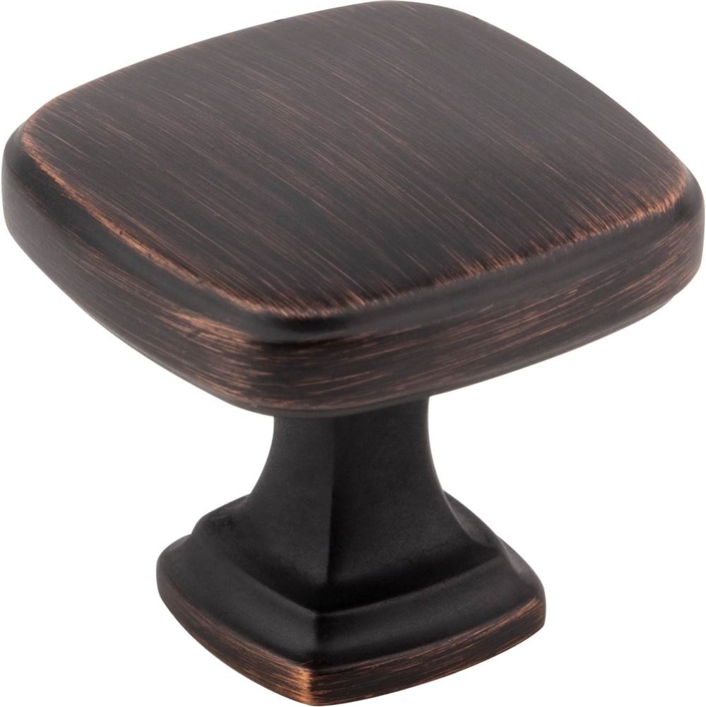 1-3/8'' Overall Length Brushed Oil Rubbed Bronze Fontana Cabinet Knob
