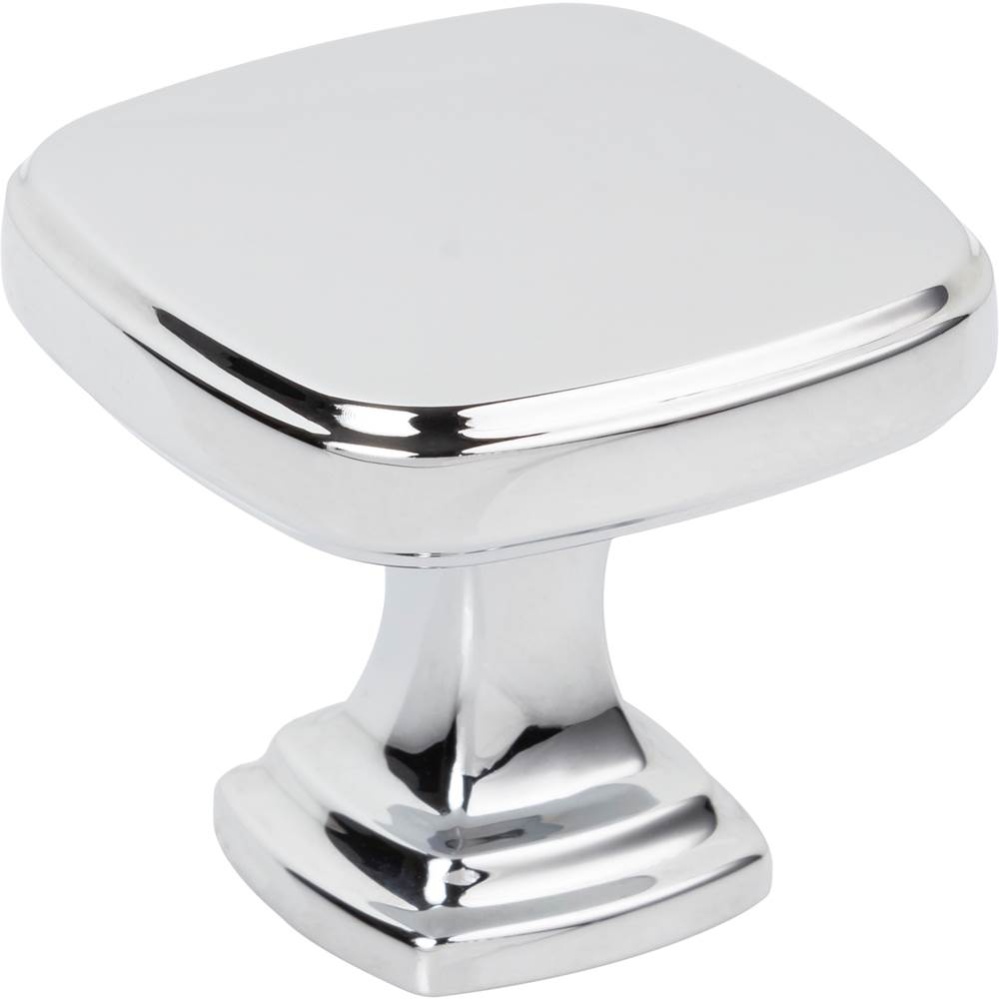 1-3/8'' Overall Length Polished Chrome Fontana Cabinet Knob