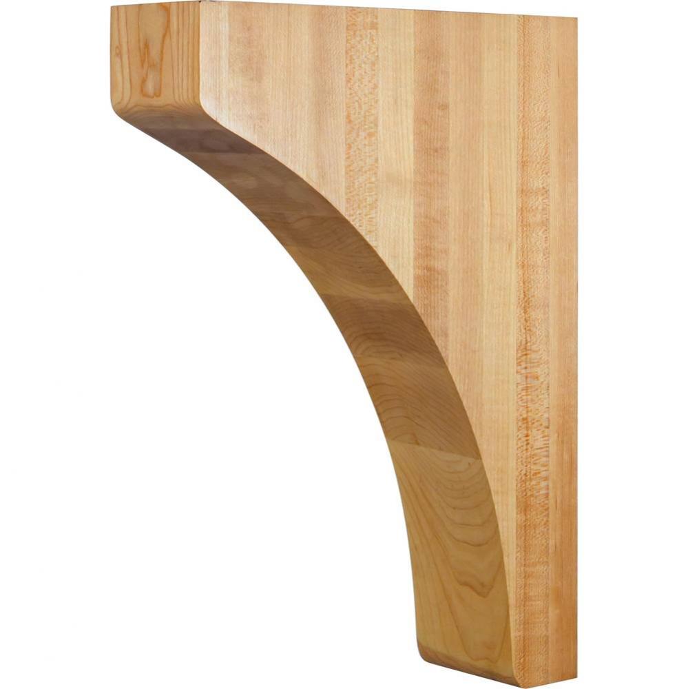3'' W x 10'' D x 14'' H Maple Minimalist Corbel