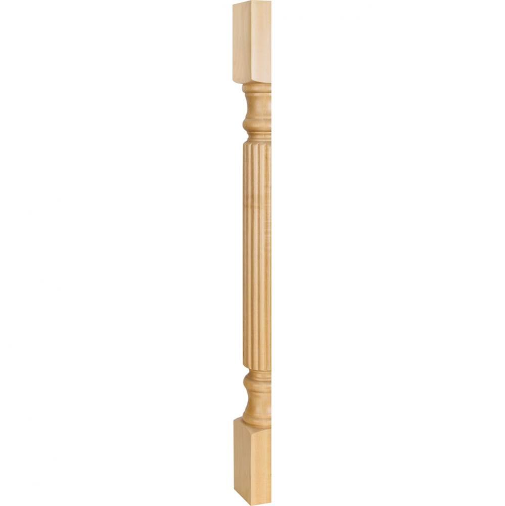 3-1/2'' W x 1-3/4'' D x 35-1/2'' H Split Cherry Reed Post
