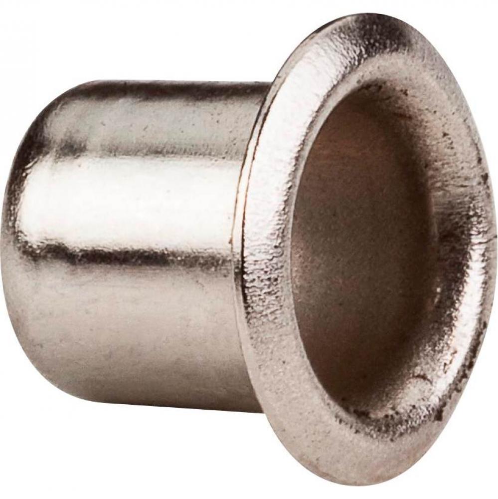 Bright Nickel 1/4'' Grommet for 7 mm Hole - Priced and Sold by the Thousand