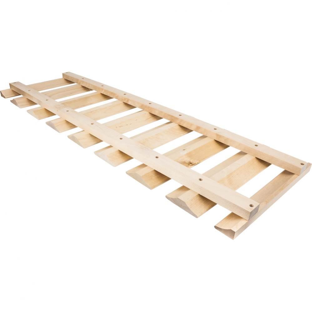 36'' Wooden Stemware Rack