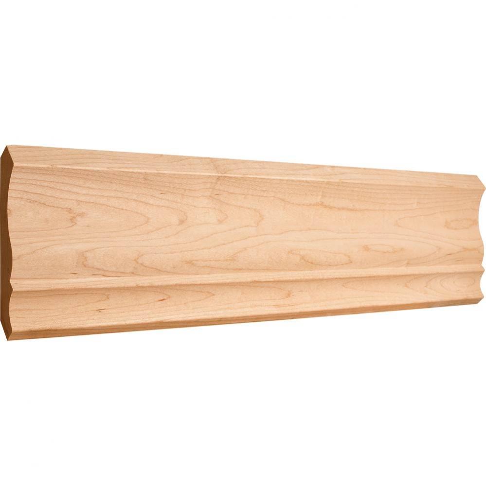 5/8'' D x 4-1/4'' H Poplar Standard Crown Moulding