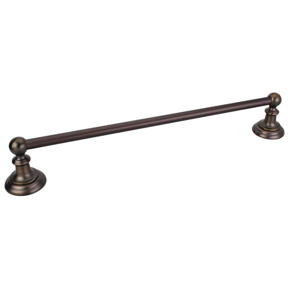Fairview Brushed Oil Rubbed Bronze 18'' Single Towel Bar - Retail Packaged