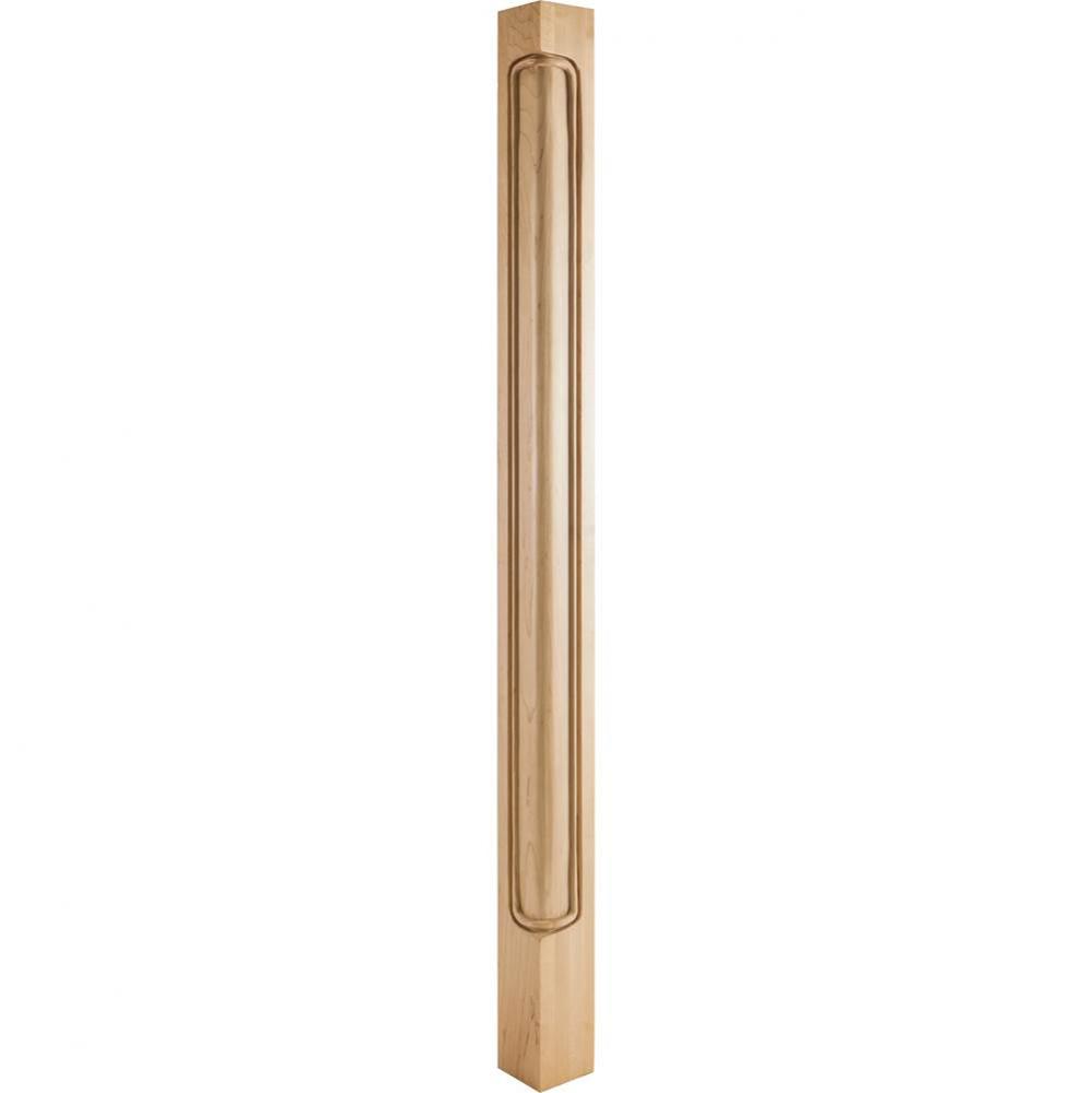 2-3/4'' W x 2-3/4'' D x 42'' H Hard Maple Beaded Corner Post