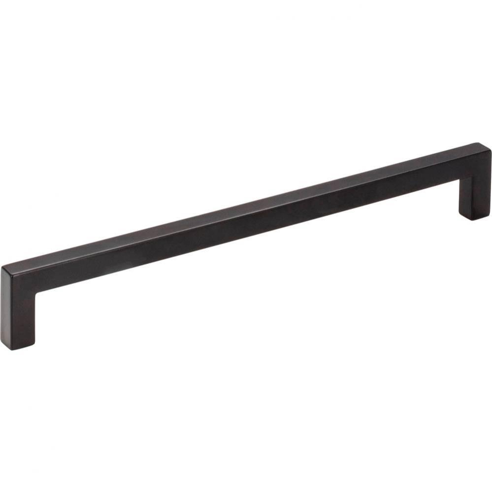 192 mm Center-to-Center Matte Black Square Stanton Cabinet Bar Pull