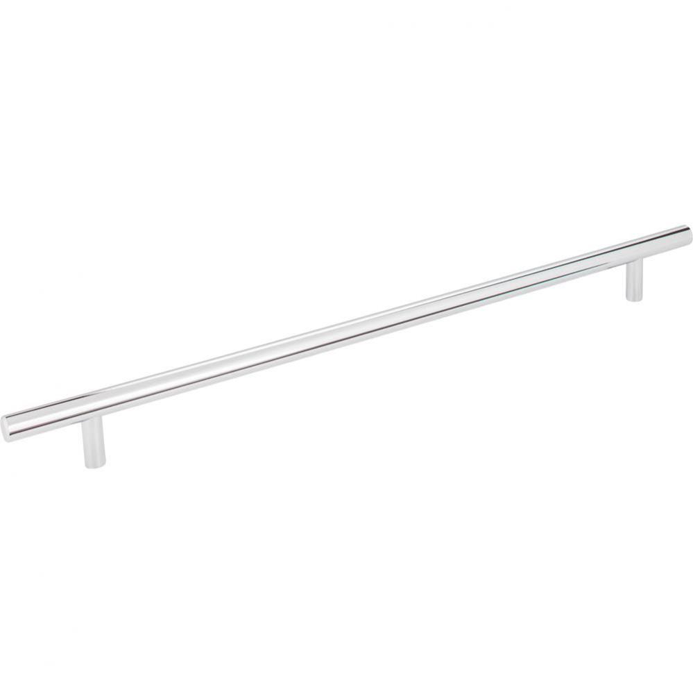 319 mm Center-to-Center Polished Chrome Naples Cabinet Bar Pull