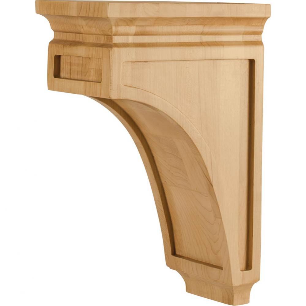 5'' W x 8'' D x 12'' H White Birch Mission Corbel