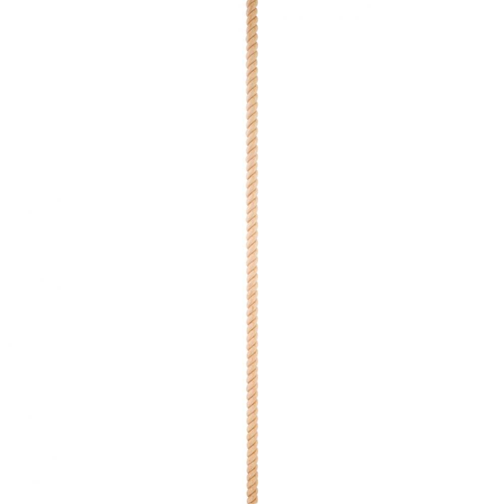 Tight Twist Rope Moulding Half Round