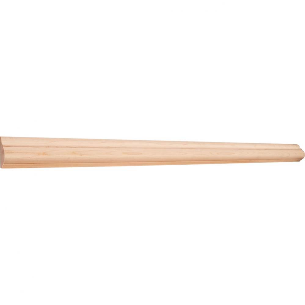 3/4'' D x 1-1/2'' H Hard Maple Beauty Moulding