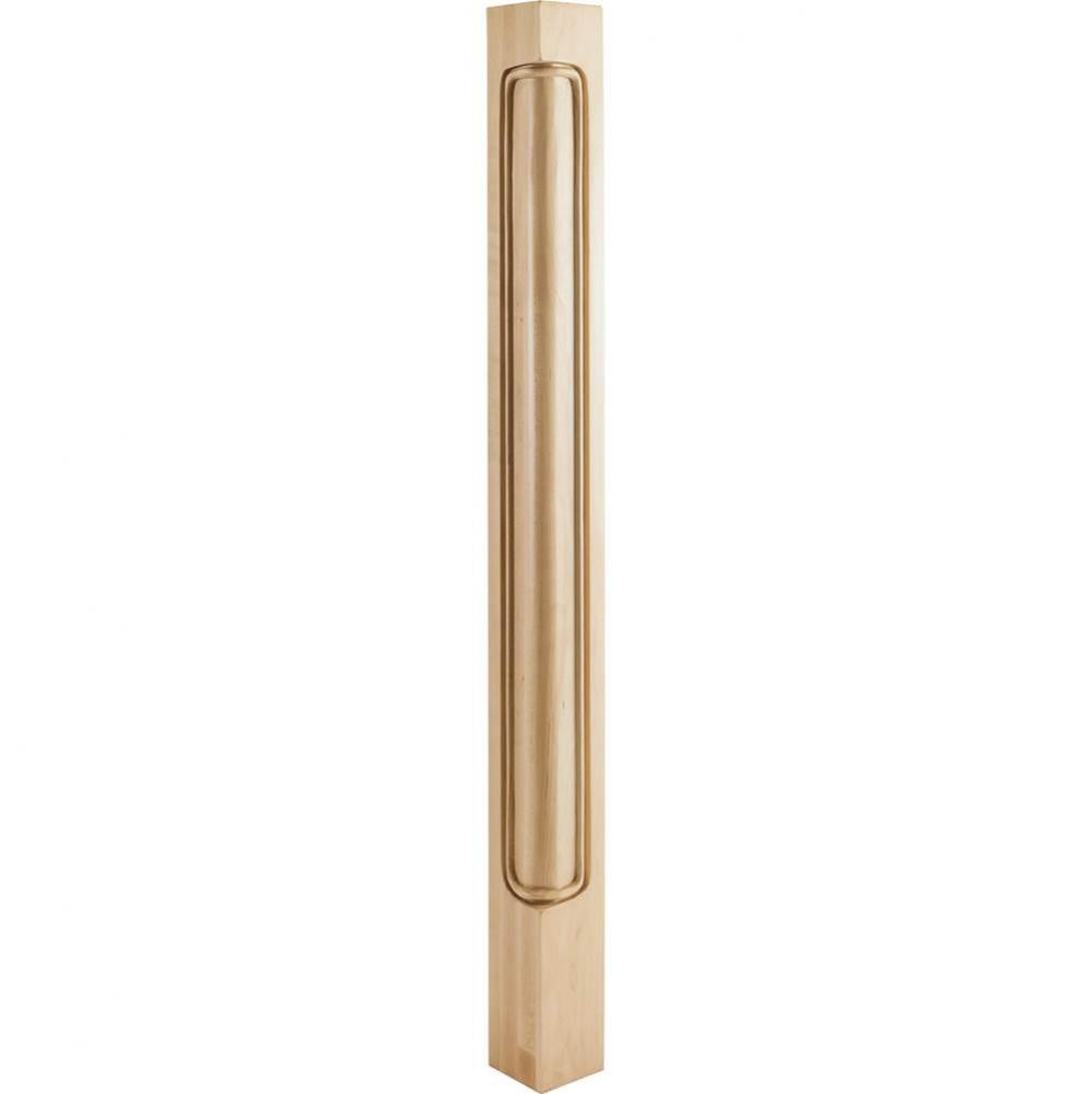 2-3/4'' W x 2-3/4'' D x 35-1/2'' H Hard Maple Beaded Corner Post